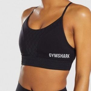 GYMSHARK Geometric Sports Bra Size S